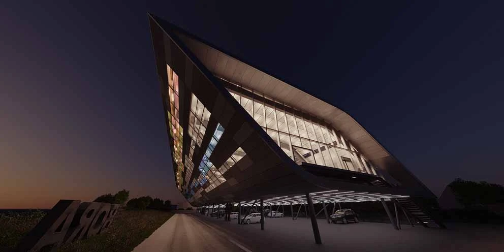 Bora: arquitetura espetacular para a nova sede em Herford