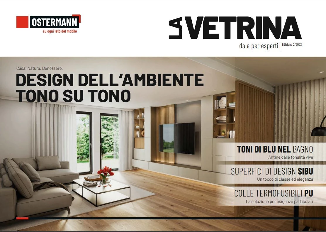 Design de quarto tom sobre tom - La Vetrina 2 2022 Ostermann